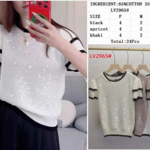 BLUSA MANGA CURTA LV2965