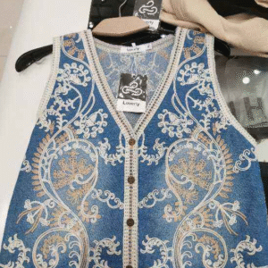 COLETE COM BORDADO LV2821